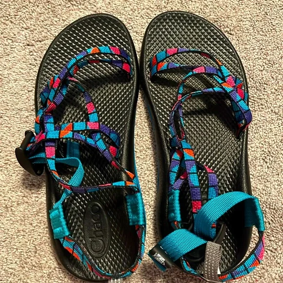 Chaco Unisex Kids ZX1 Ecotread J180264 Sport Sandals Break Teal Blue You… - Picture 1 of 14